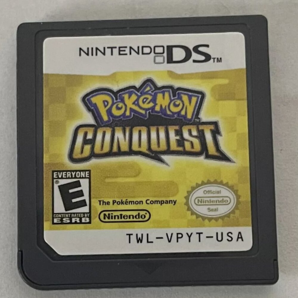 Pokemon Conquest (Nintendo DS, 2012) Cartridge Only
